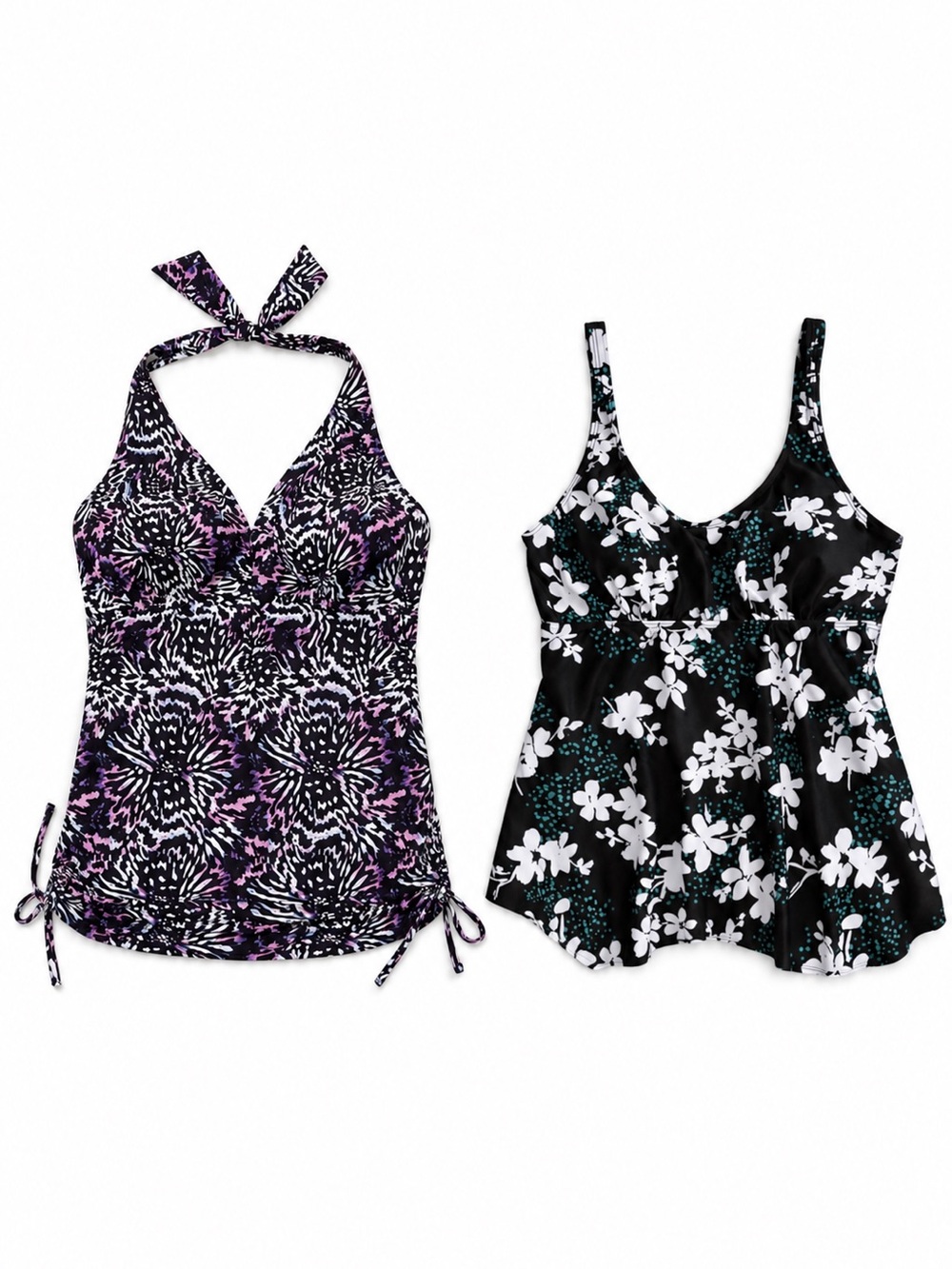2 Piece Tankini Swim Top Bundle – Size Small EUC